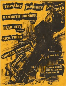 Albion House flyer